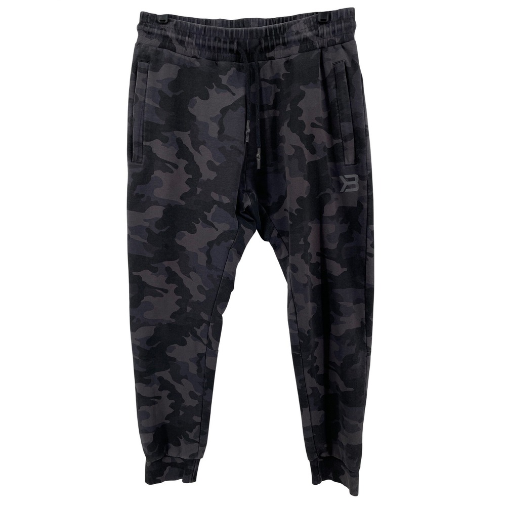 Better Bodies Camo Jogger Sweatpants‎ Mens XL Gray Black Gorpcore Streetwear